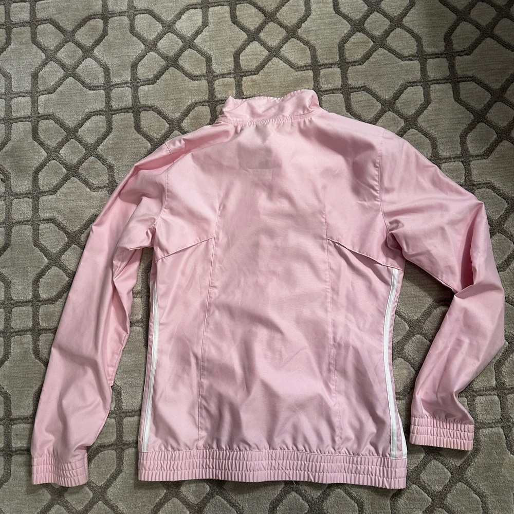 Adidas Light Pink Mesh Jacket - Picture 4 of 4